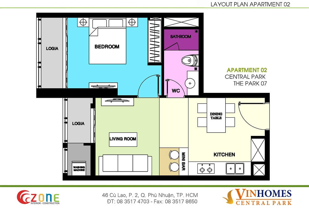 Căn 17 - Chung Cư Vinhomes Central Park 1