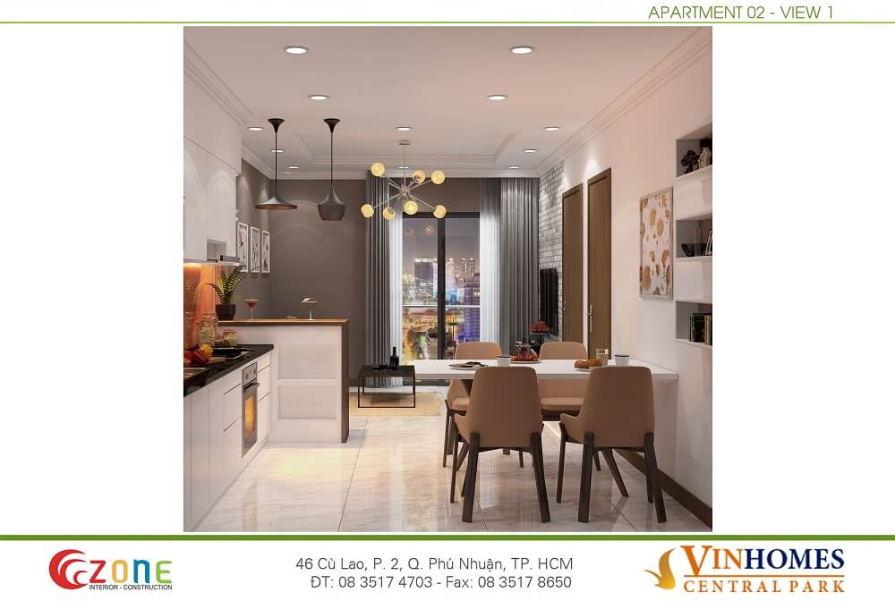 Căn 17 - Chung Cư Vinhomes Central Park 2